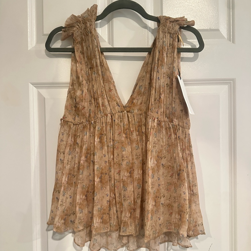 Zara floral top
